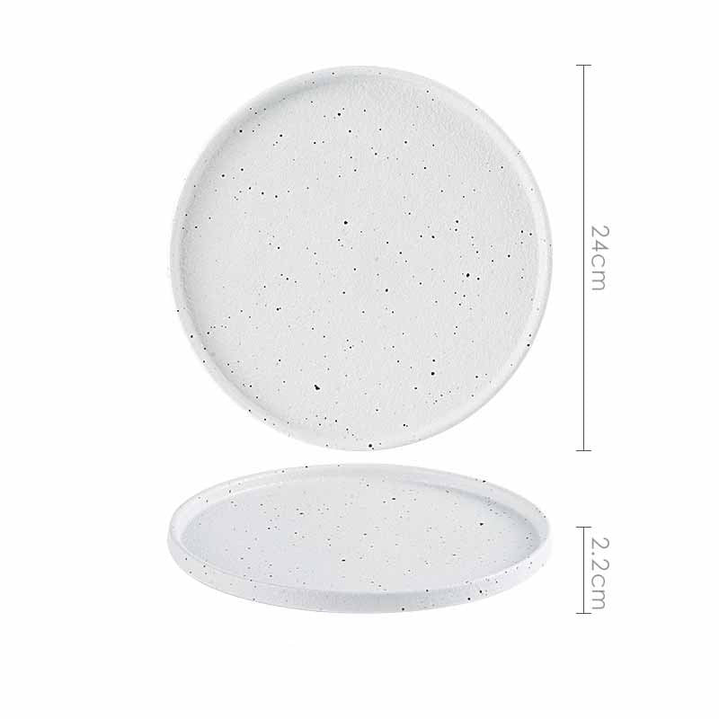 Porcelain Ceramic Bowl Dinner Plate Spoon Tableware